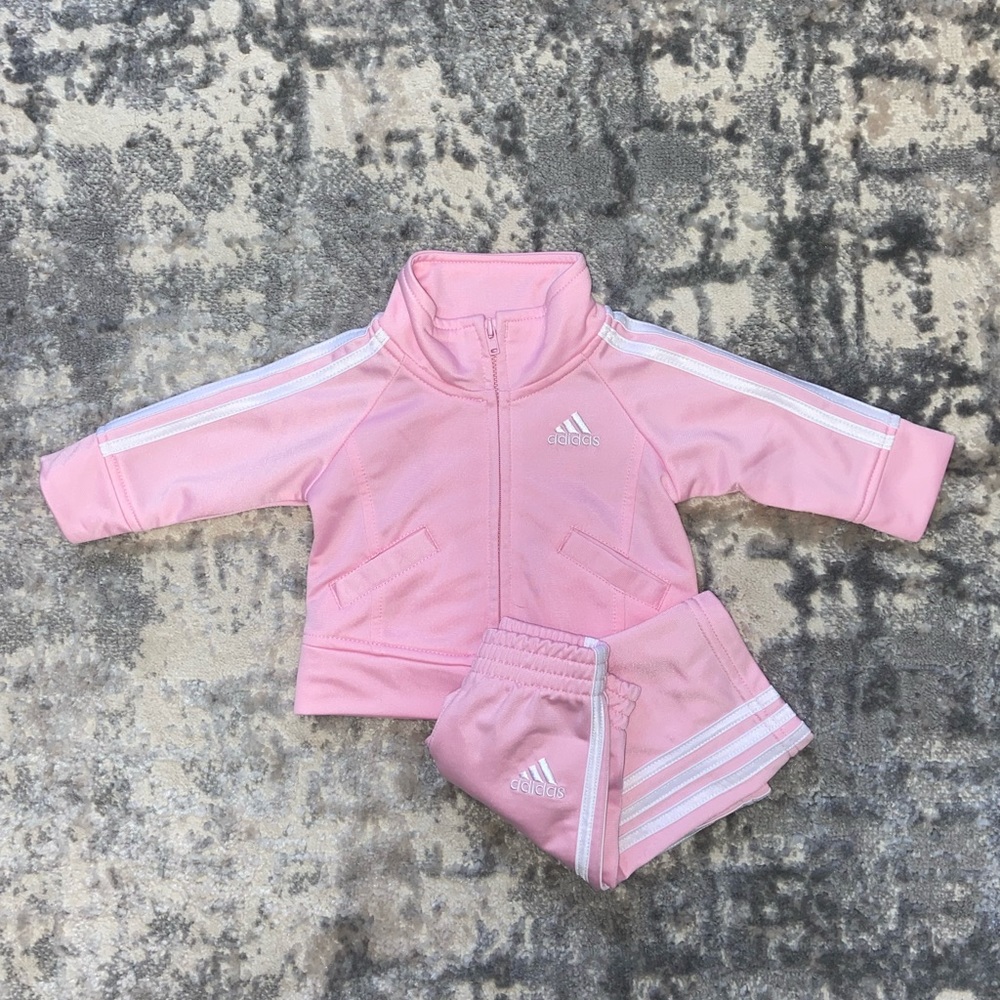 ADIDAS BABY GIRL TRACKSUIT MATCHING SET